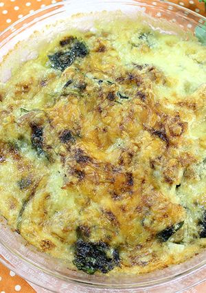 簡単！ほうれん草とチキンの長芋グラタン-レシピのメイン写真
