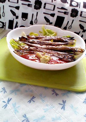 ししゃも網焼き&春キャベツのタパス-レシピのメイン写真