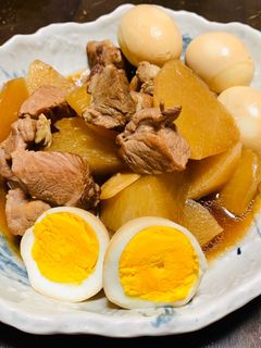 豚肉と大根の甘辛煮込み-レシピのメイン写真