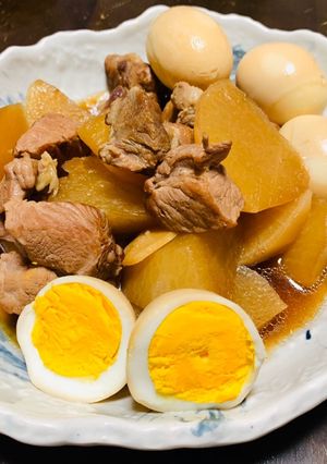豚肉と大根の甘辛煮込み-レシピのメイン写真