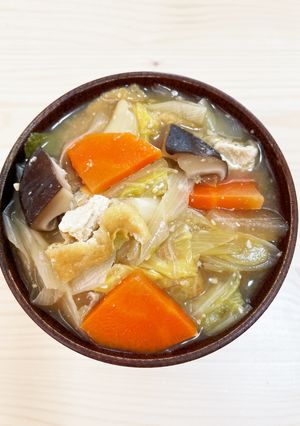 とっても野菜な味噌汁-レシピのメイン写真