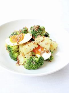 【ブロッコリーと卵のマスタードサラダ】-レシピのメイン写真