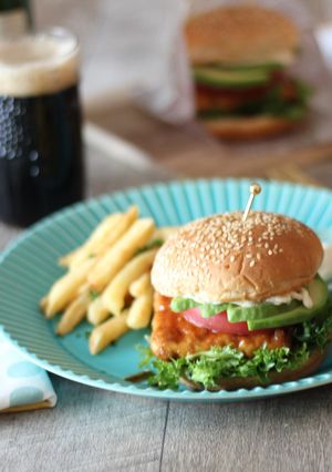 テンペとアボカドの照り焼きバーガー-レシピのメイン写真