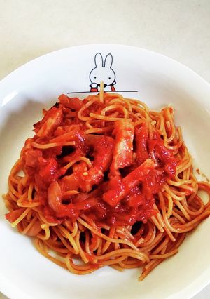 ベーコントマトZENBパスタ-レシピのメイン写真