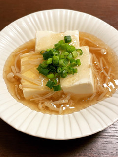 【簡単】白だしで豆腐あんかけ-レシピのメイン写真