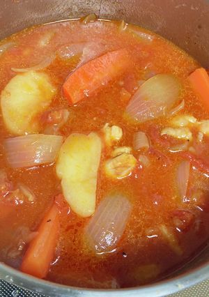 寒い日は　トマト缶でミネストローネ-レシピのメイン写真