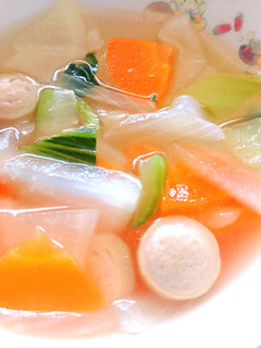 【保育園給食】大根のスープ-レシピのメイン写真