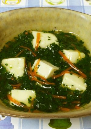 【離乳食】豆腐の野菜あんかけ-レシピのメイン写真