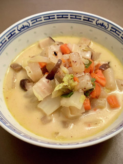 クリームチーズで♪根菜たっぷり和風スープ-レシピのメイン写真