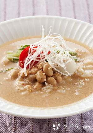 白ごま風味冷やし茶漬け【うずら.com】-レシピのメイン写真