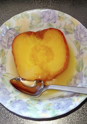 レンジで焼きりんご ❂ダイエット-レシピのメイン写真