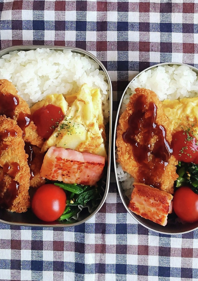 高校生 息子と娘のお弁当 76-レシピのメイン写真
