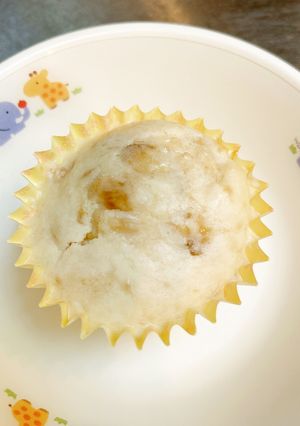 【保育園おやつ】バナナケーキ（卵不使用）-レシピのメイン写真