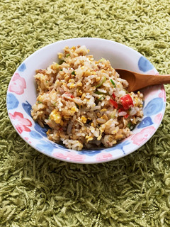 子どもが大好き!納豆チャーハン-レシピのメイン写真