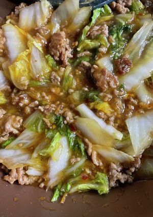 ひき肉100gで4人前!麻婆白菜-レシピのメイン写真
