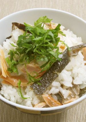 鮭釜飯-レシピのメイン写真