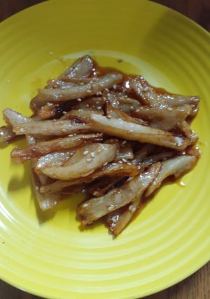 ☆スティック状の☆れんこんの甘辛煮-レシピのメイン写真