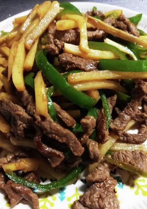 市販の素を使わない青椒肉絲(2)幼児向け-レシピのメイン写真