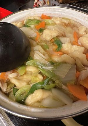 煮ぃだんご汁-レシピのメイン写真