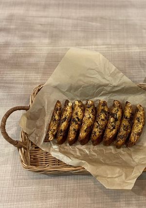 米粉 と 塩麹 のチョコ ビスコッティ-レシピのメイン写真