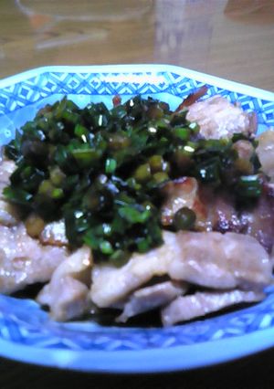 簡単!豚肉のたれ-レシピのメイン写真