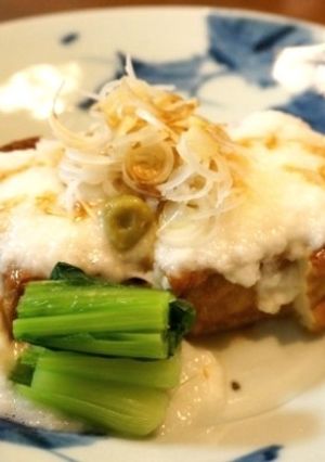 厚揚げのステーキ 長芋ソース-レシピのメイン写真
