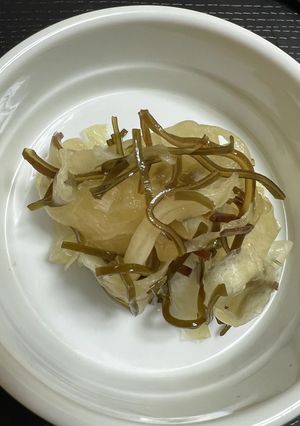 簡単大根と塩昆布の酢漬け-レシピのメイン写真