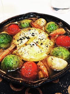カマンベールチーズ入りアヒージョ-レシピのメイン写真