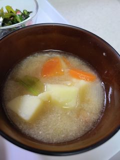 根菜のお味噌汁-レシピのメイン写真