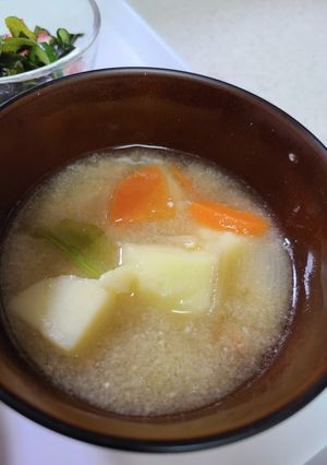 根菜のお味噌汁-レシピのメイン写真