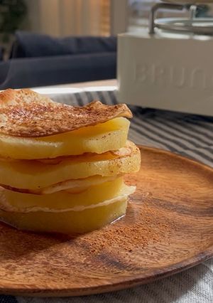 餃子の皮でアップルパイ-レシピのメイン写真