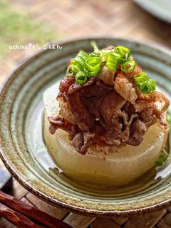 トロトロ大根のこってり豚こまのせ-レシピのメイン写真