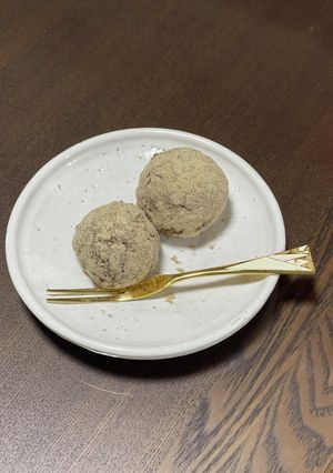 発酵あんことはったい粉のお団子♪-レシピのメイン写真
