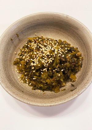 刻み高菜の油炒め-レシピのメイン写真