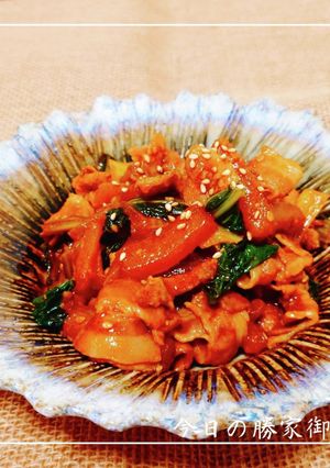 ご飯泥棒な豚バラのプルコギ風炒め-レシピのメイン写真