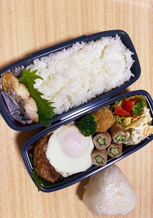 頑張れ息子弁当21-レシピのメイン写真