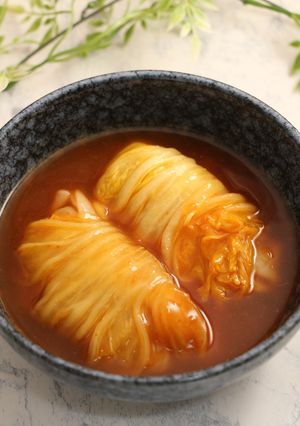 レンジで簡単！中華ロール白菜-レシピのメイン写真