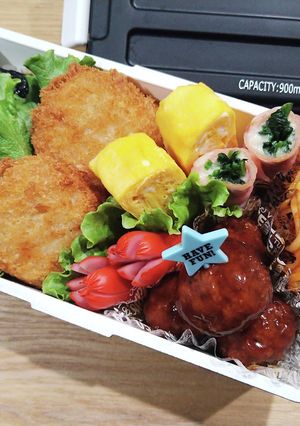 中学生お弁当 2023/2/9 記録用-レシピのメイン写真