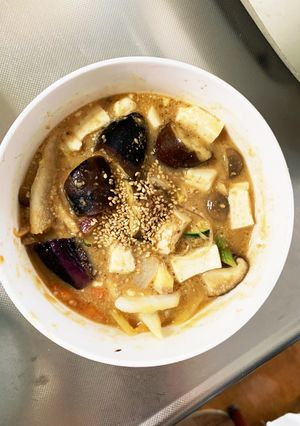 レンジ肉無きな粉簡単味噌照味白菜回鍋肉風-レシピのメイン写真