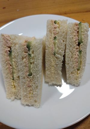 魚肉ソーセージサンド-レシピのメイン写真
