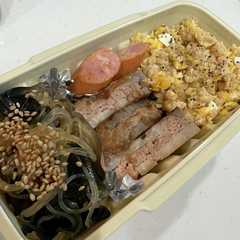 รูปของ オートミールでお弁当2