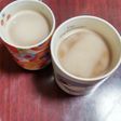 我が家の朝の定番♪カフェオレ♡