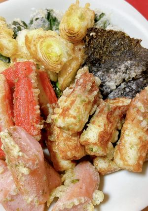 野菜や練り物などの磯辺揚げ-レシピのメイン写真