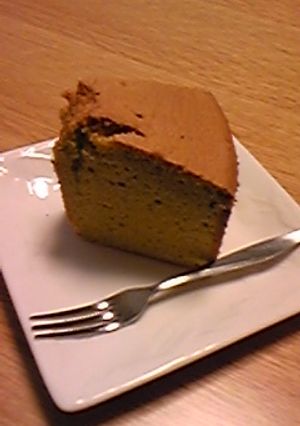 米粉抹茶メイプルシフォンケーキ-レシピのメイン写真