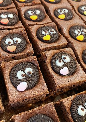 ミニオレオブラウニーで小分け大量友チョコ-レシピのメイン写真