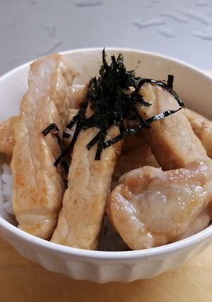 厚切り豚丼-レシピのメイン写真
