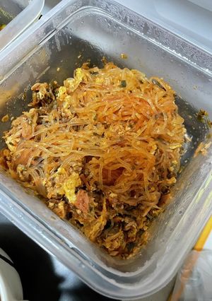 春雨と卵の中華風ケチャップ煮-レシピのメイン写真