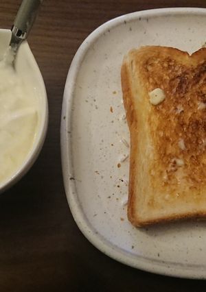 簡単朝食 塩食パン-レシピのメイン写真