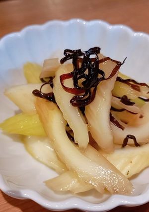 セロリの塩昆布和え-レシピのメイン写真