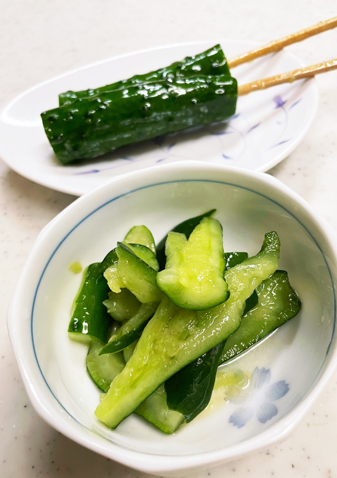 お通し◎ 丸ごときゅうり　たたききゅうり-レシピのメイン写真